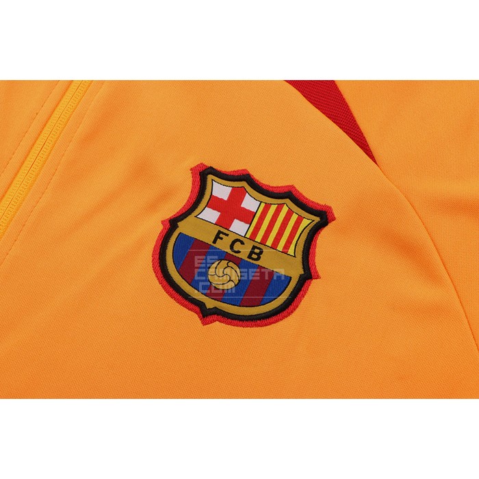 Chandal de Chaqueta del Barcelona 22-23 Naranja - Haga un click en la imagen para cerrar